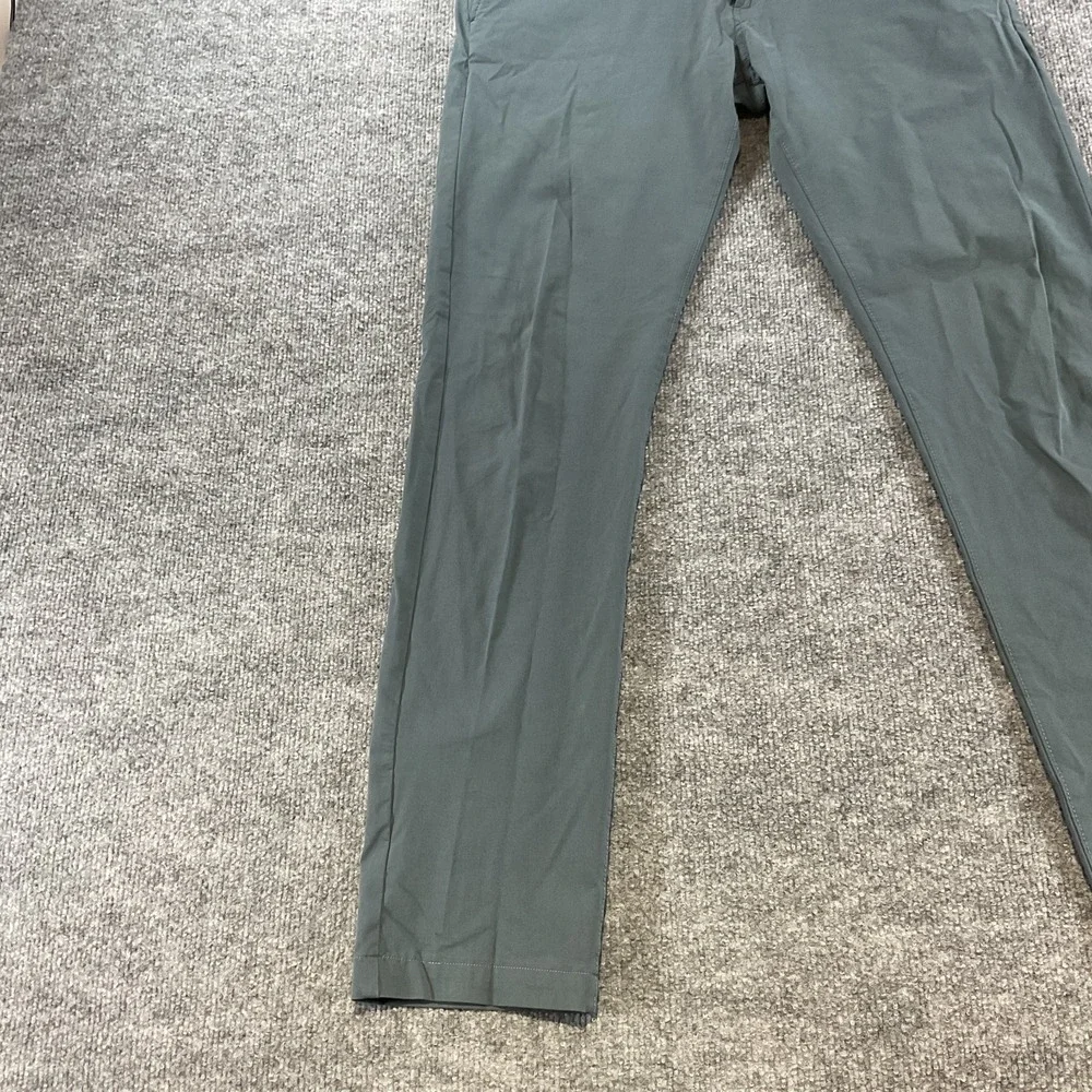 J Crew Tech Pant 31x34 Slim Fit Gray Performance Stretch Travel Casual Dress Pan
